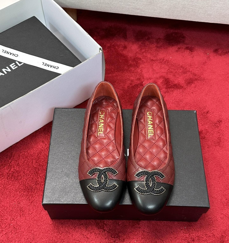 Ch*el flat shoes